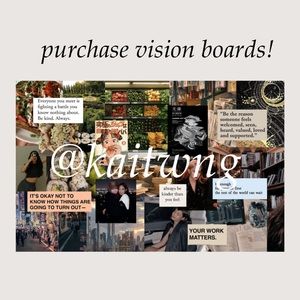 Personalized/Digital Vision Boards